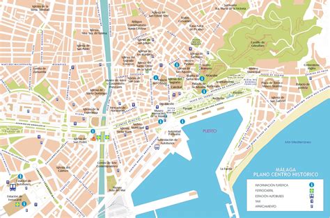 malaga town map.